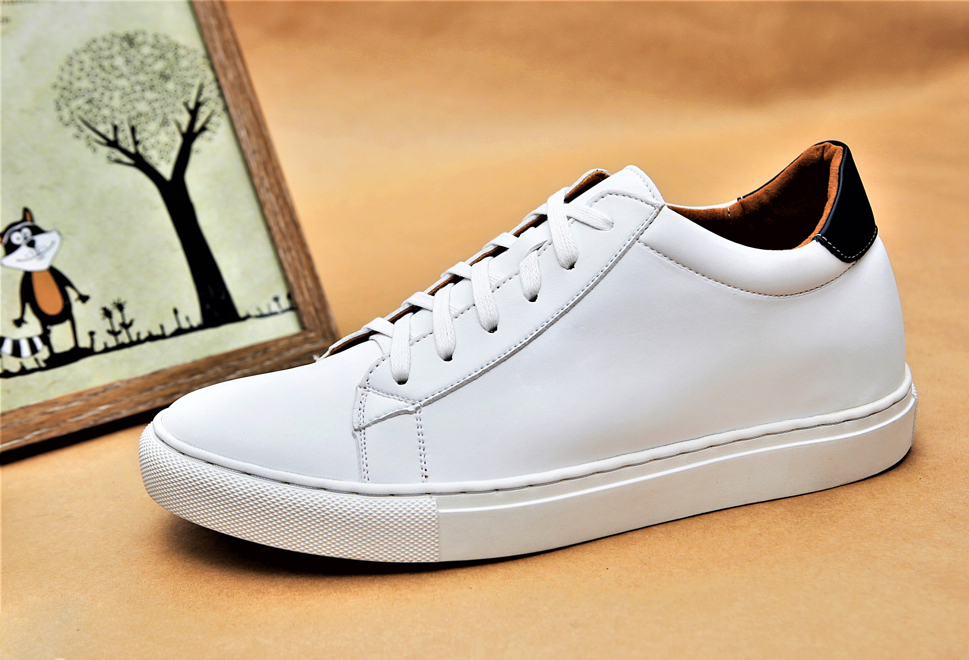 Giày Sneaker Da bò tăng chiều cao SMARTMEN GD1-08T