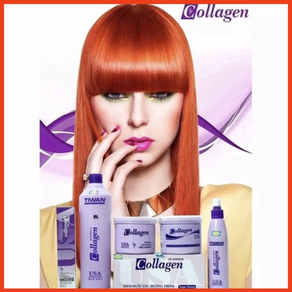 Cặp duỗi tóc collagen TIWAN - duỗi tóc collagen TIWAN