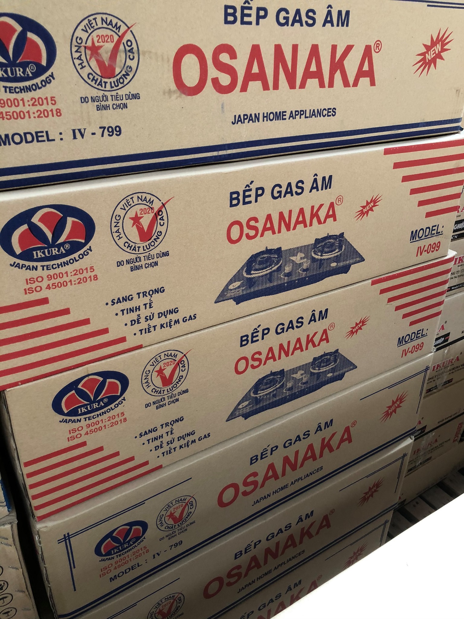 Bếp ga âm OSANAKA