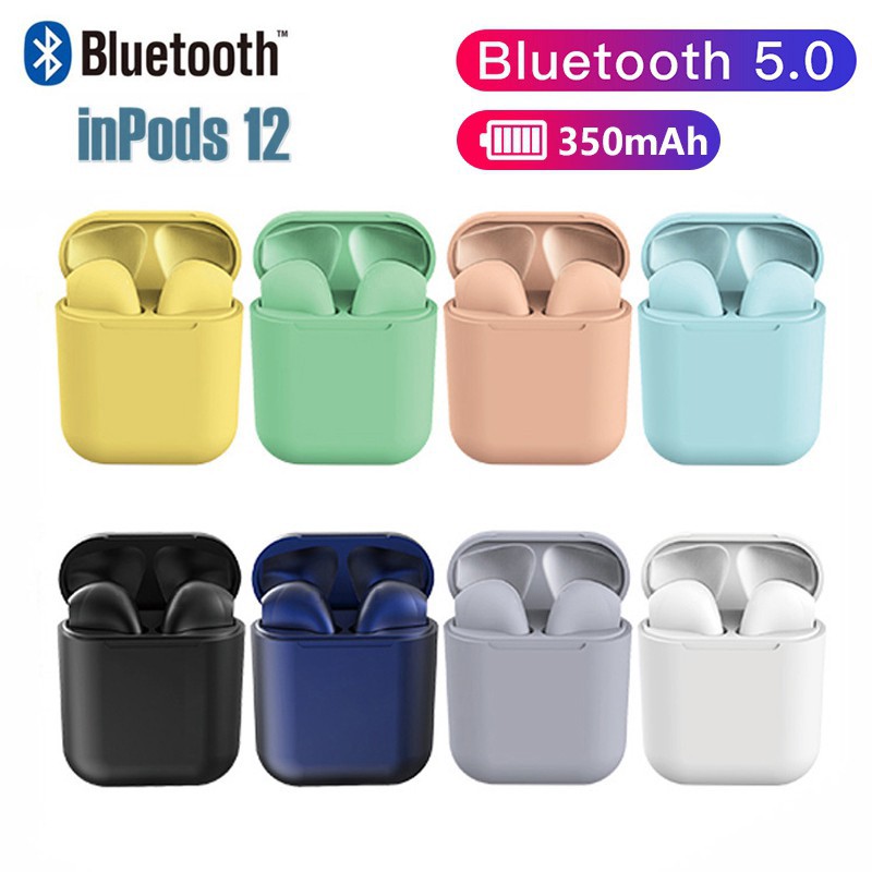 Tai Nghe Bluetooth Không Dây Inpods i12 TWS