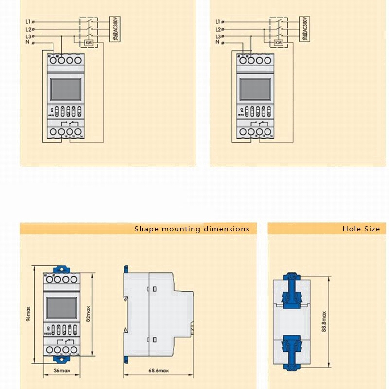 Nkg-5 Timer Switch Monthly Cycle – Monthly Timer
