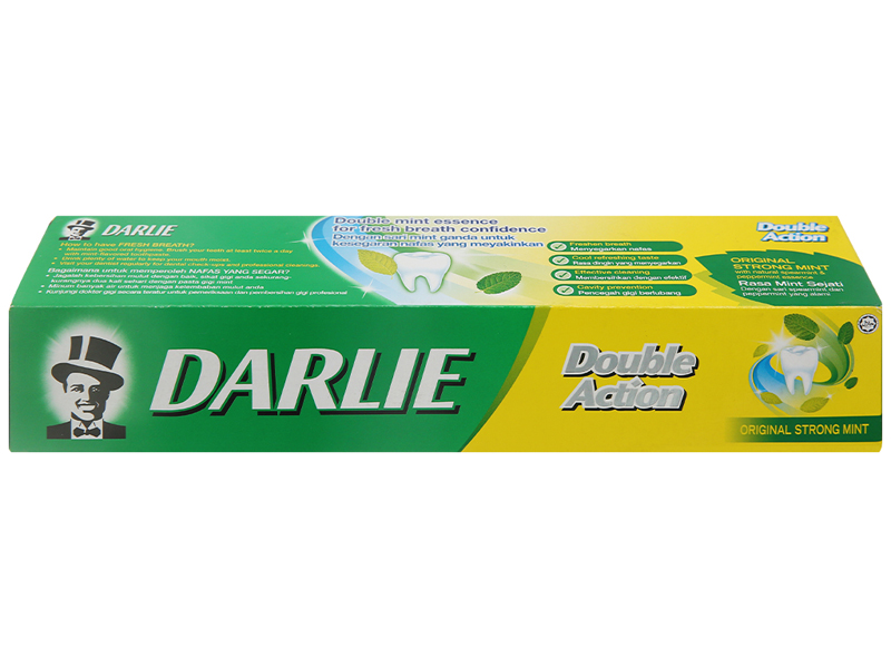 COMBO 2 KEM ĐÁNH RĂNG DARLIE DOUBLE ACTION 225gr