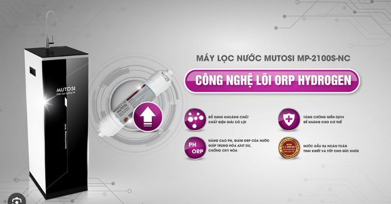 Lõi Alkaline Hydrogen Mutosi - ORP HYDROGEN
