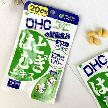 VIÊN UỐNG TRẮNG DA COIX EXTRACT DHC NHẬT BẢN (20 VIÊN)