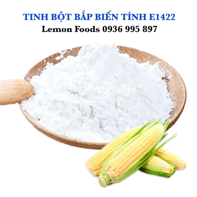 Tinh bột bắp biến tính E1422 ROQUETTE Italia tạo độ đặc sánh, dẻo dai, giữ nước cho thực phẩm chế biến