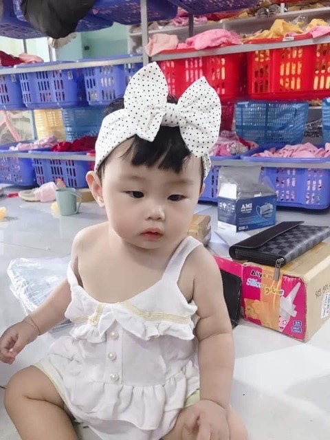 [HCM]Băng đô tóc giả cho bé 5-12 ký