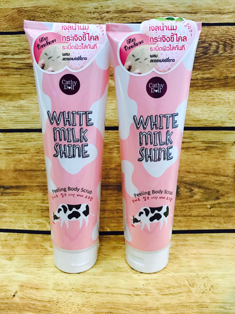 Tẩy tế bào chết Cathy Doll White Milk Shine