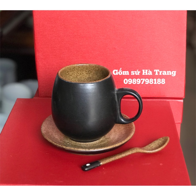 Set cốc cafe Gốm sứ Bát Tràng cao cấp