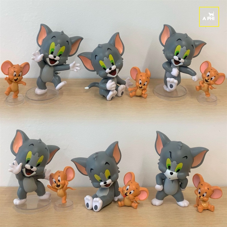 Top 5 mẫu đồ chơi mô hình Tom and Jerry của hãng Bearbrick