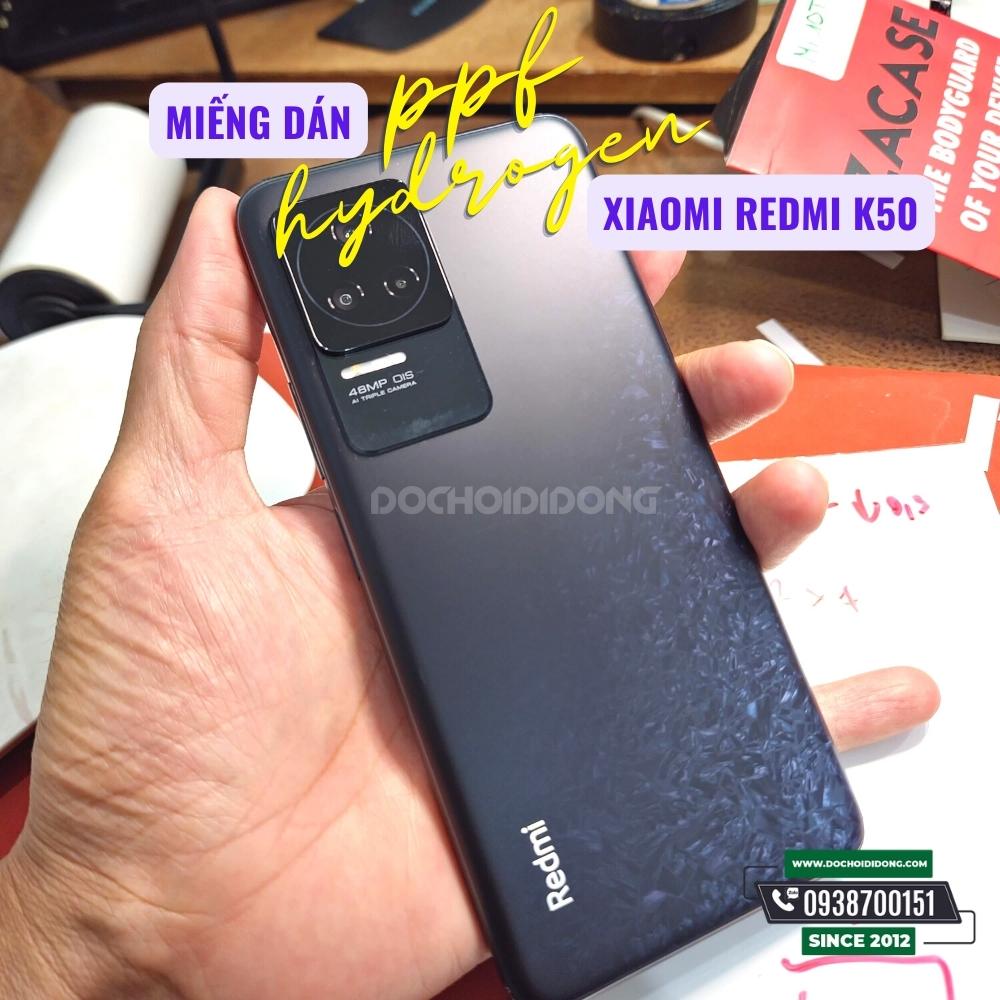 Miếng dán PPF Hydorgen Xiaomi Redmi K50 / k50Pro trong, nhám, đổi màu cao cấp