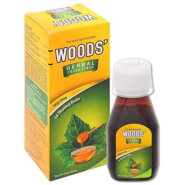 Siro ho thảo dược Woods Herbal 60ml