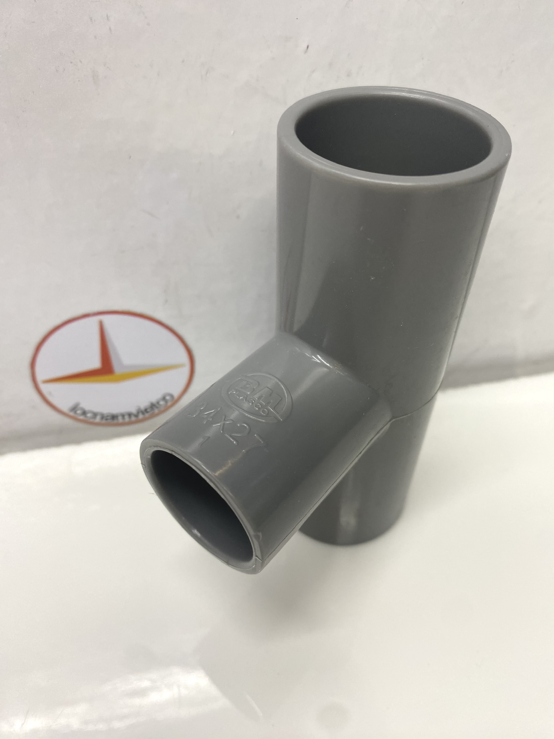 Tê giảm 34 x 27 nhựa PVC Bình Minh_T34x27