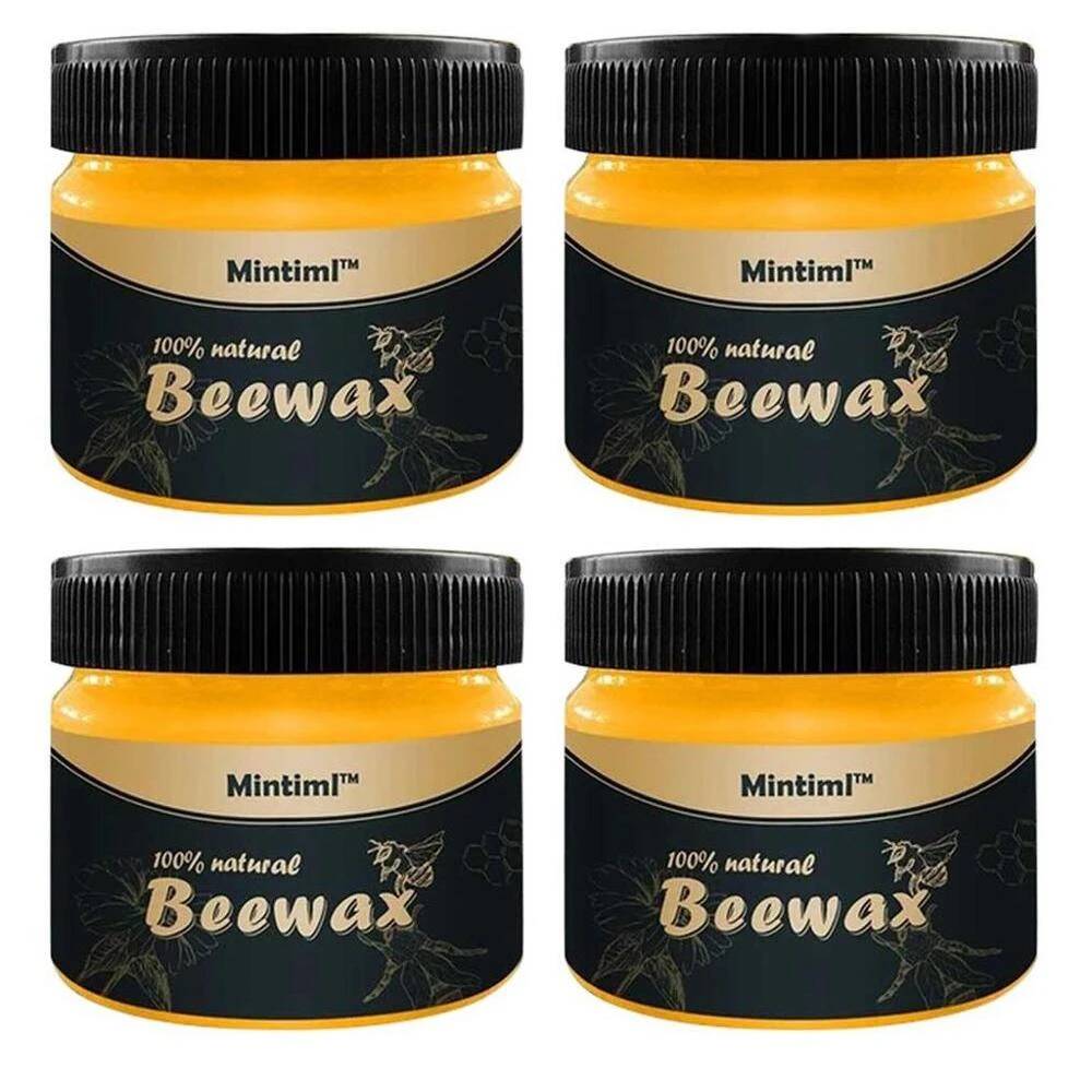 Bộ 4 Sáp ong Beewax Đánh Bóng Sàn Gỗ Đồ Gỗ,Chống Thấm Nước,tăng sức chịu mài mòn