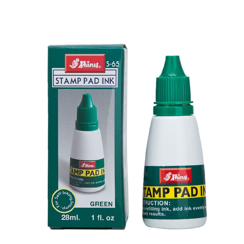 Mực đóng dấu Shiny Đài Loan in ấn Giấy Thường-28ml