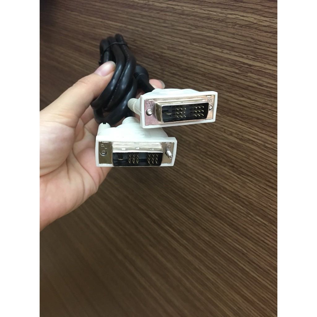 Cáp DVI To DVI ( 18+1) Zin Bóc Máy - Cáp Tín Hiệu DVI Full HD