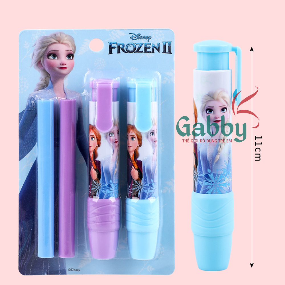 SET 2 GÔM BẤM KÈM LÕI DISNEY (HELLO KITTY/ SPIDERMAN/ ELSA) - GABBY STORE