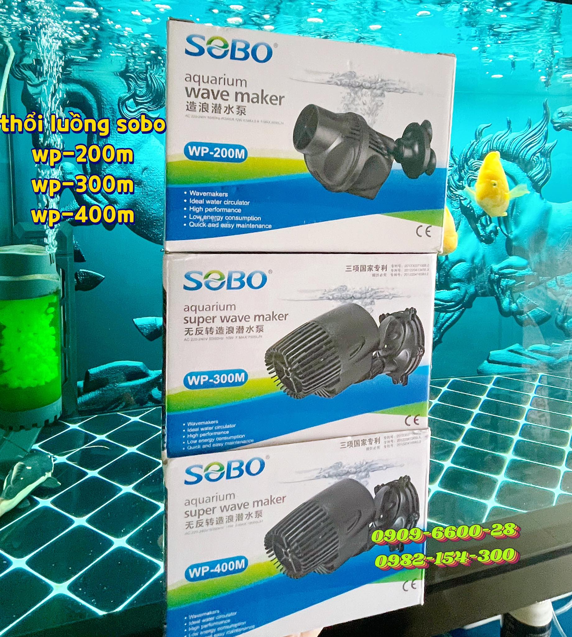 Máy thổi luồng Sobo WP-200M | WP-300M | WP-400M | WP-800M