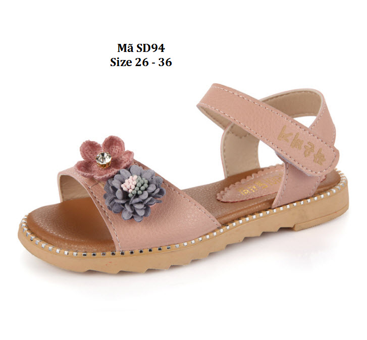 Giày sandal bé gái đi học đi chơi SD94