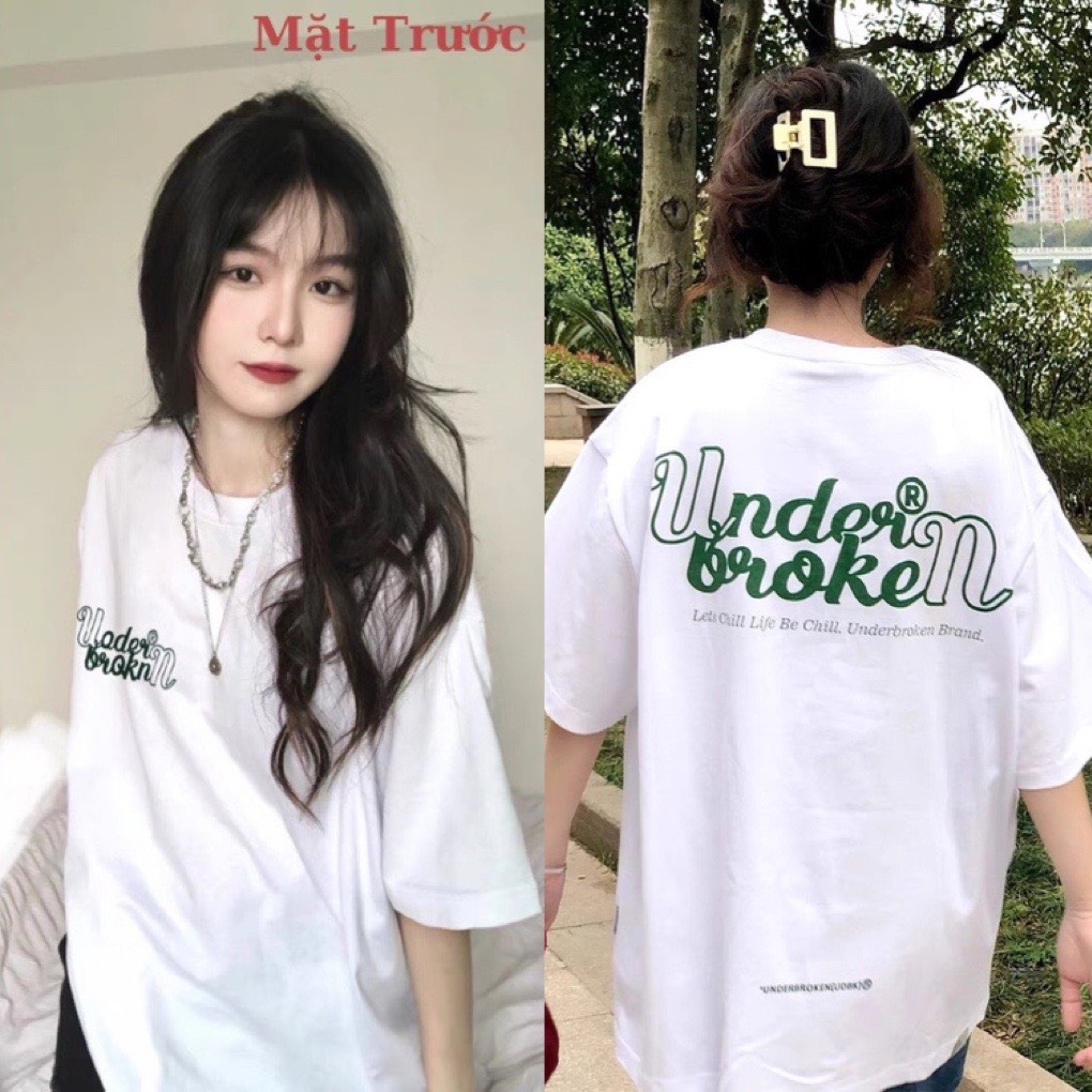 ÁO THUN UNDER NAM NỮ TAY LỠ PHÔNG RỘNG XỊN XÒ HOT TREND PINK SHOP