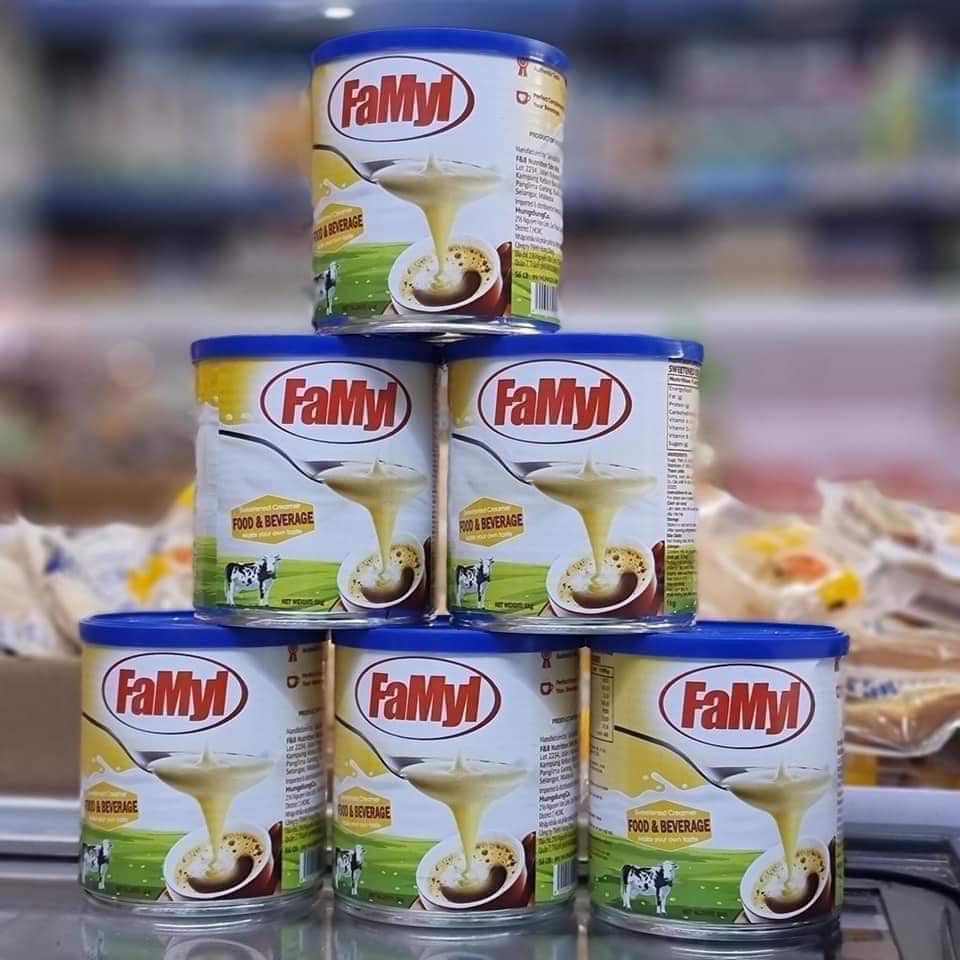 Hộp sữa đặc 1kg.