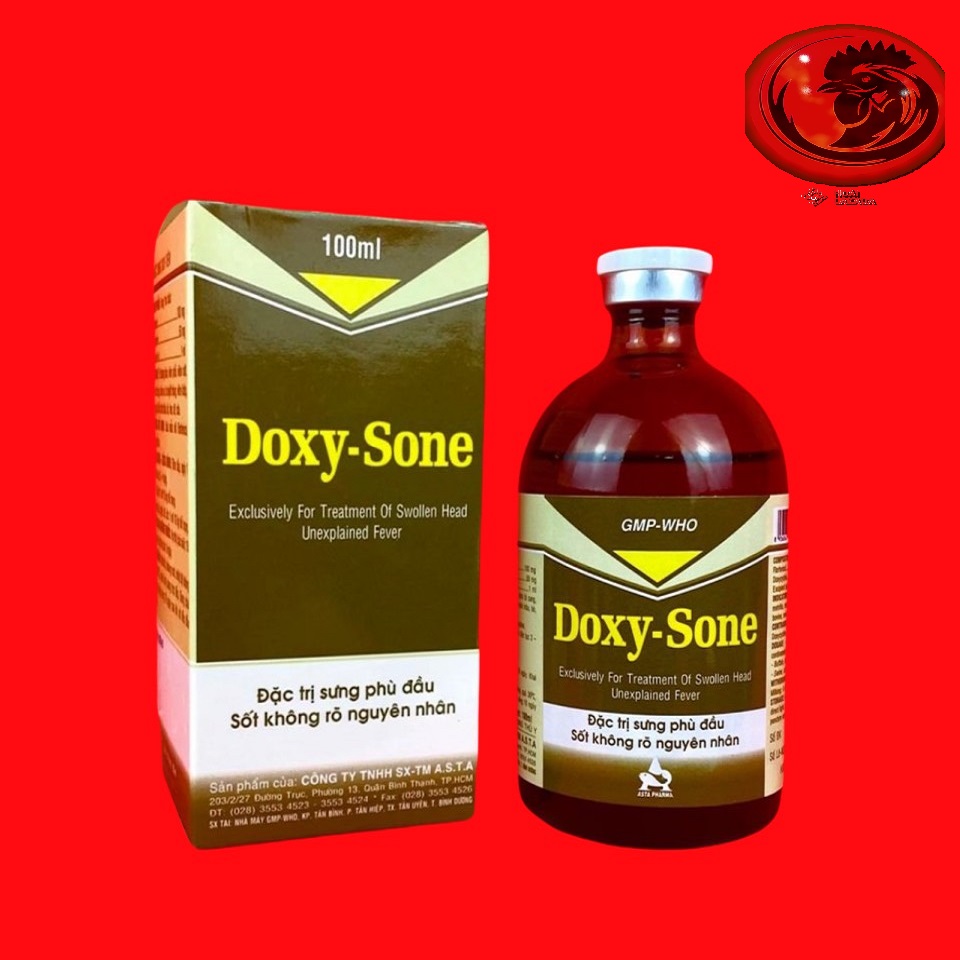 DOXY - SONE 100ml sưng phù đầu, sốt dành cho gà đá
