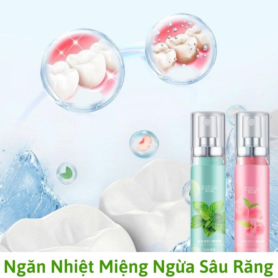 Xịt thơm miệng Heyxi Xịt thơm miệng thảo mộc