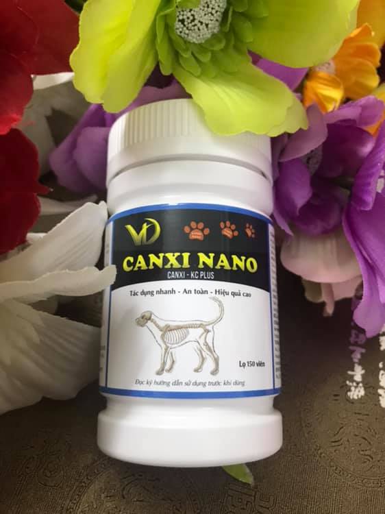 Canxi Nano cho Chó Mèo