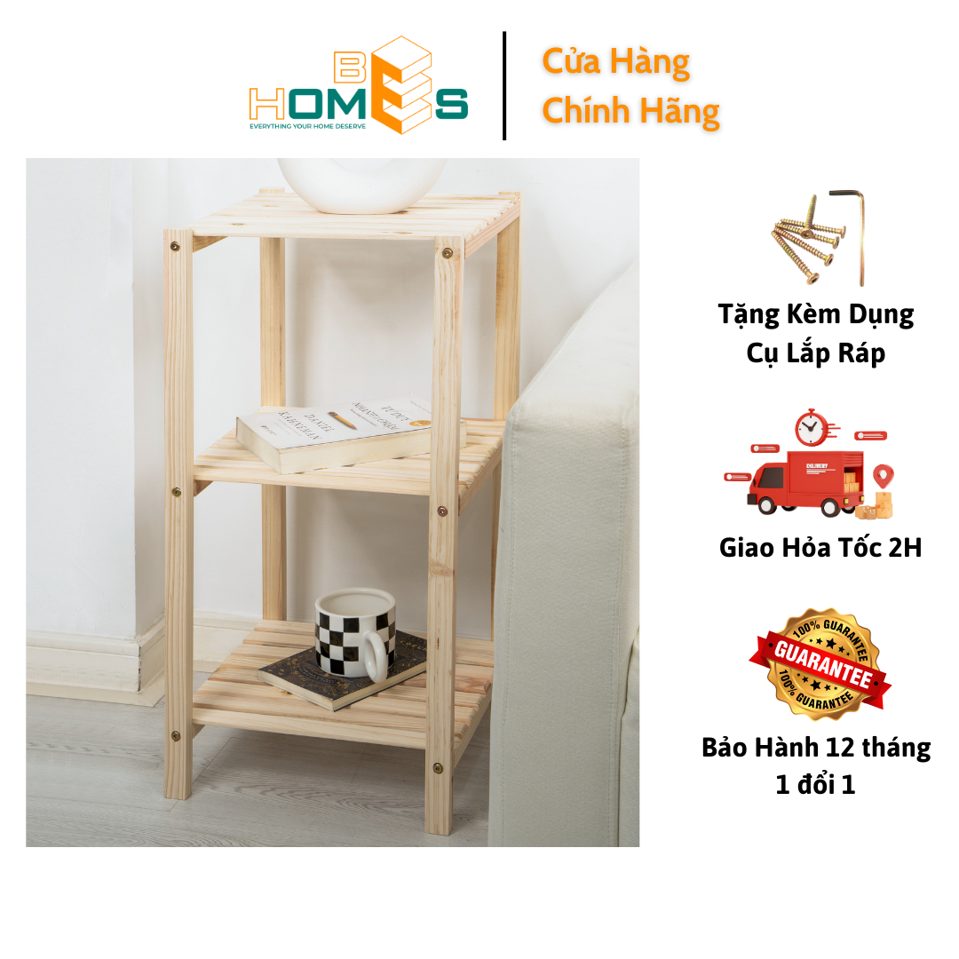Kệ tab đầu giường Behomes 3 tầng