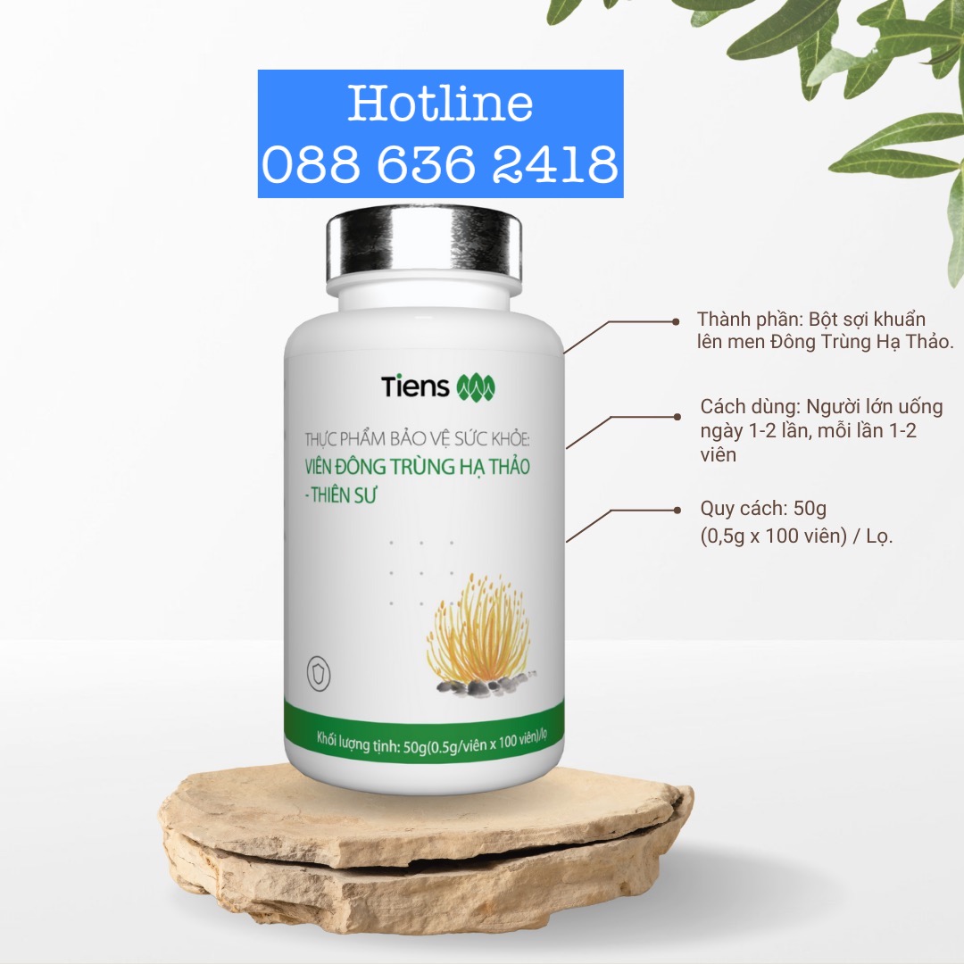 Viên đông trùng hạ thảo Thiên Sư