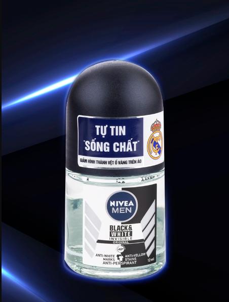 Lăn khử mùi NIVEA cho nam 12ml