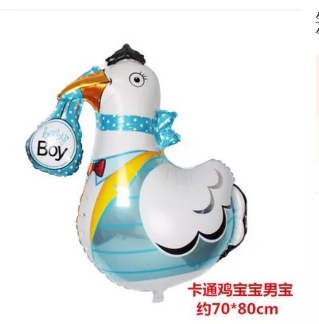 Bóng Trang Trí Gà (Baby Boy, Baby Girl)