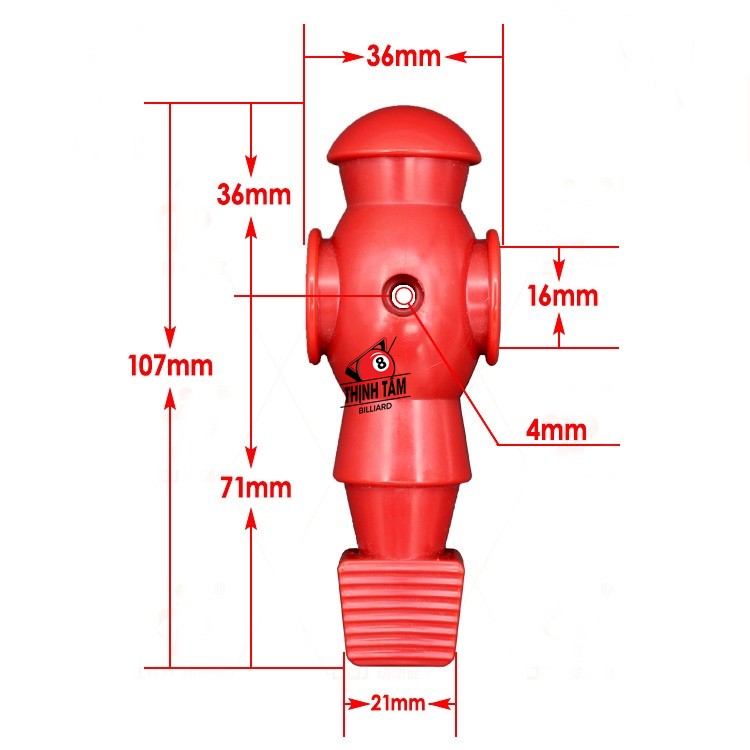 [THỊNH TÂM] Cầu Thủ Bàn Bi Lắc 1M4 Harvard Tiêu Chuẩn [ 1 CẦU THỦ ]