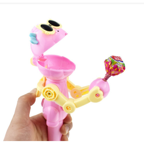 Đồ chơi robot khổng lồ ăn kẹo mút dễ thương loại lớn