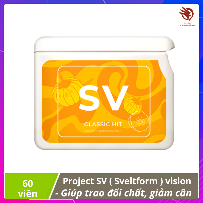 [ XẢ KHO ] - Project SV (Sveltform) vision - Điều hòa trao đổi chất, đốt mỡ, giảm cân cao cấp