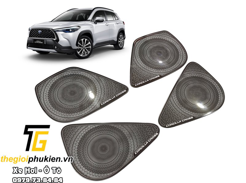 Ốp trang trí, bảo vệ màng loa Toyota Corolla Cross 2020