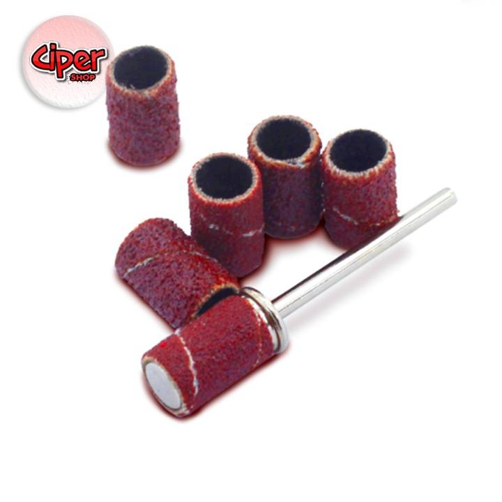 2 bịch Giấy nhám tròn - phụ kiện máy mài nail mini, vật liệu mài mòn hiệu quả về dễ sử dụng cũng như kết hợp với các loại máy móc thiết bị khác, làm mịn bề mặt móng