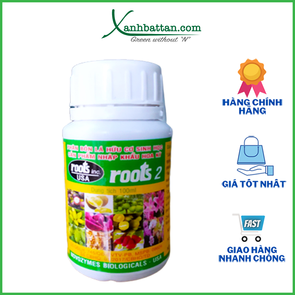 Siêu Kích Rễ Mỹ Roots 2 Chai 100 ml