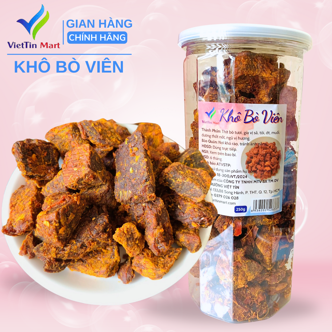 1KG Khô bò viên đặc biệt siêu ngon - Viettin Mart