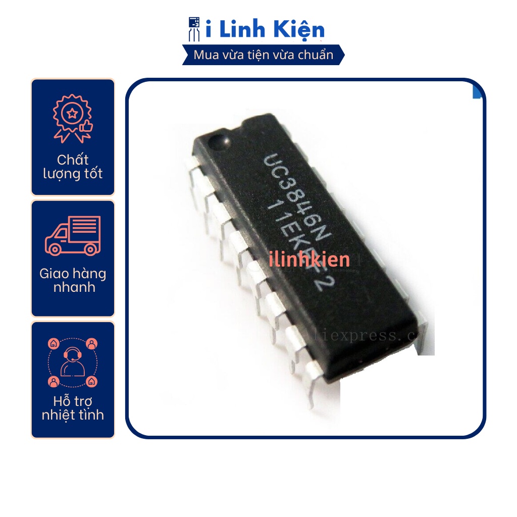 Uc3846 uc3846n dip-16 chất lượng tốt