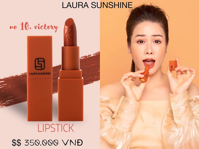 [Hcm]??Miễn Phí Vận Chuyển?? Son Laura Sunshine Nhật Kim Anh (4G) - Được Chọn Màu - Siêu Mềm Mượt - Lên Màu Cực Chuẩn