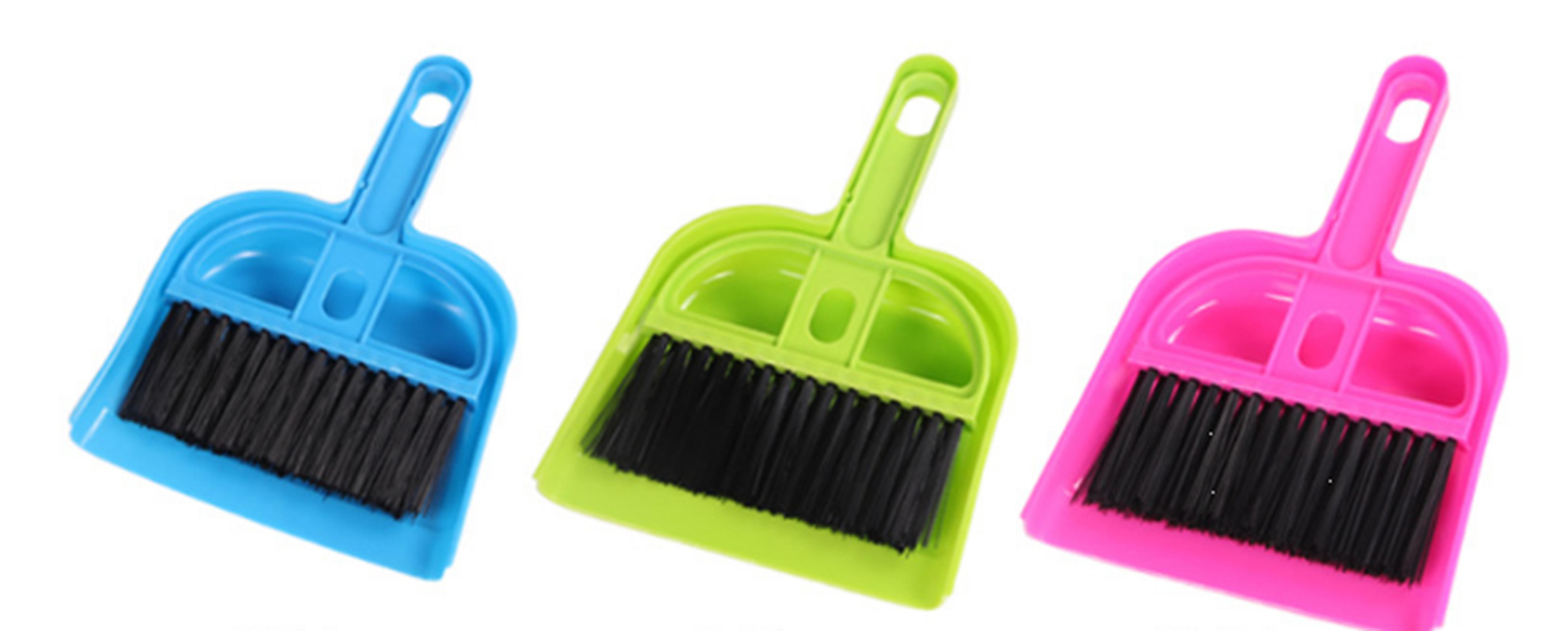 Bộ chổi quét bụi và ki hốt rác mini