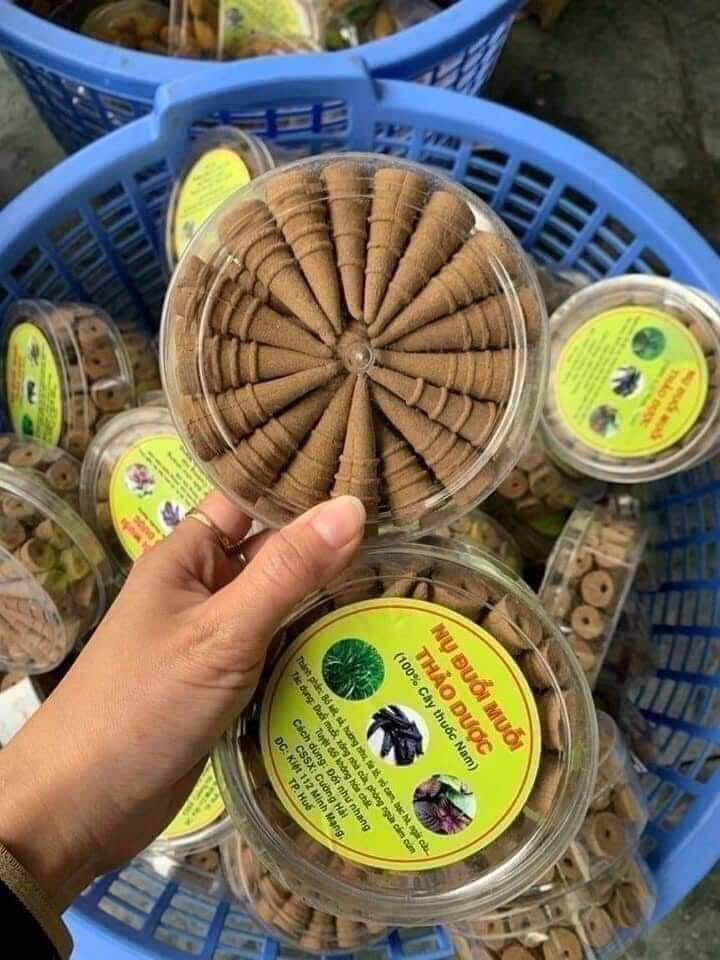 HỘP NỤ ĐUỔI MUỖI THẢO DƯỢC 100% LÀNH TÍNH