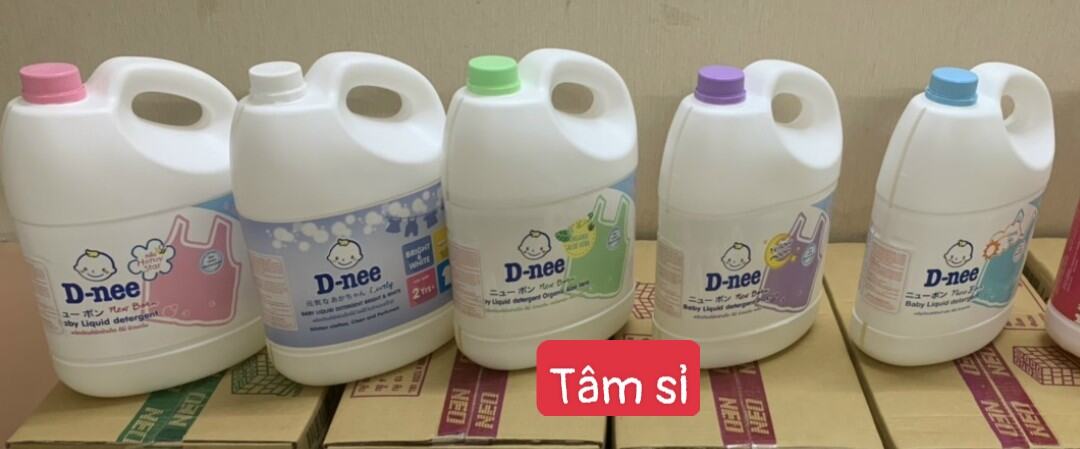NƯỚC GIẶT DNEE CAN 3L THÁI LAN CHUẨN TEM CÔNG TY ĐẠI THỊNH