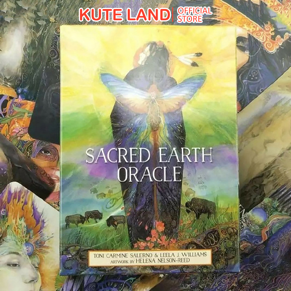 Bài Oracle Love Sacred Earth 45 Lá Tặng Đá Thanh Tẩy