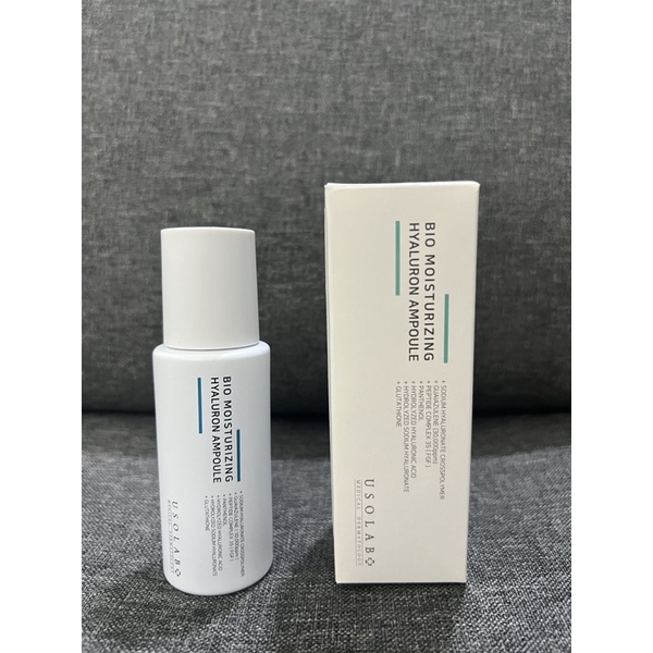 Tinh chất - serum cấp nước căng bóng ha usolab bio moisturizing hyaluron ampoule 50ml