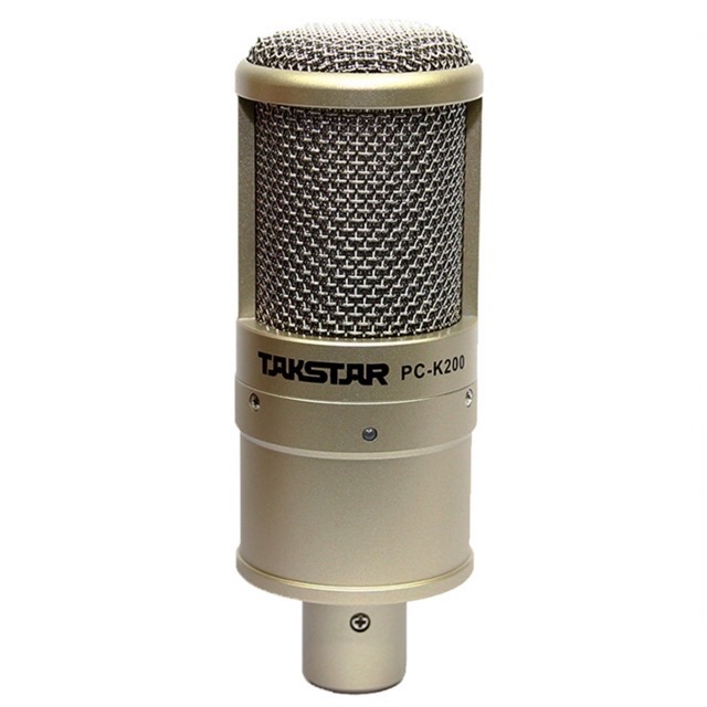 Mic thu âm TakStar PC K200 bảo hành 1 năm.