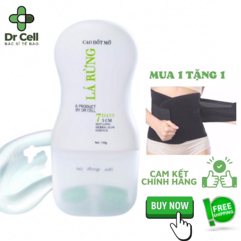 Gel tan mỡ cao lá rừng drcell