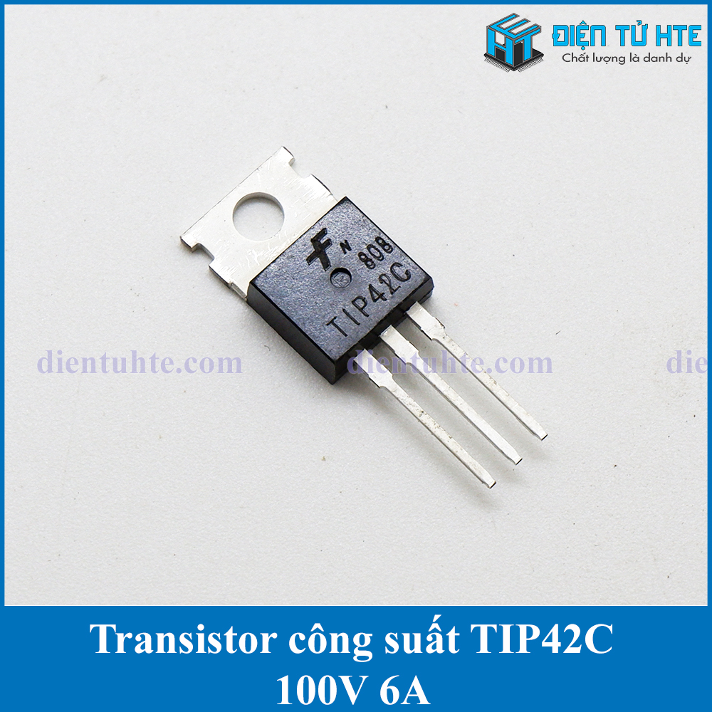 Combo 4 con Transistor công suất PNP TIP42C 100V 6A TO-220 3L