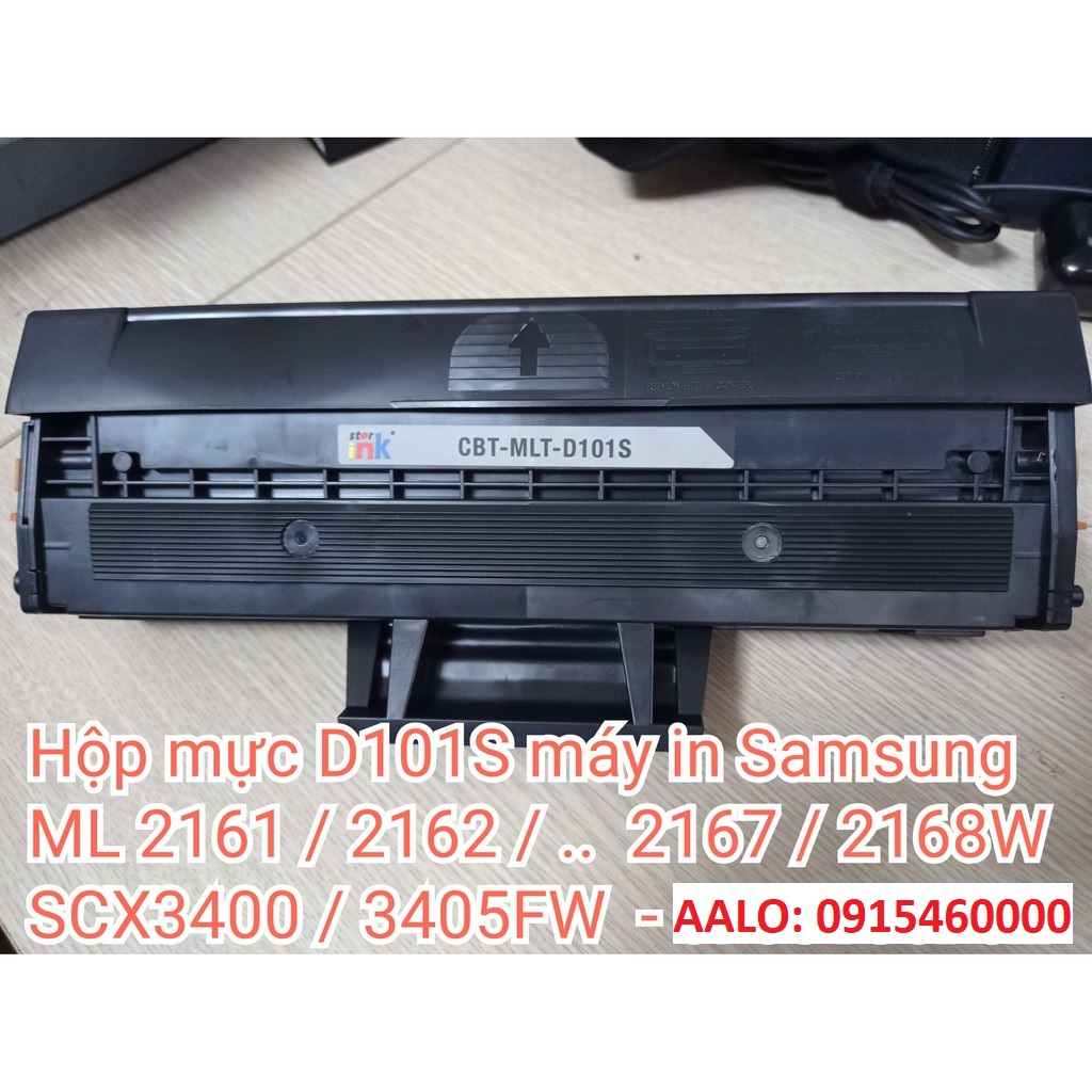 Hộp mực mlt-d101 cho máy in samsung ml-2160 / 2161 / 2162 / 2165 / 2168 / scx 3400 / 3405 760 - hộp mực d101s d101