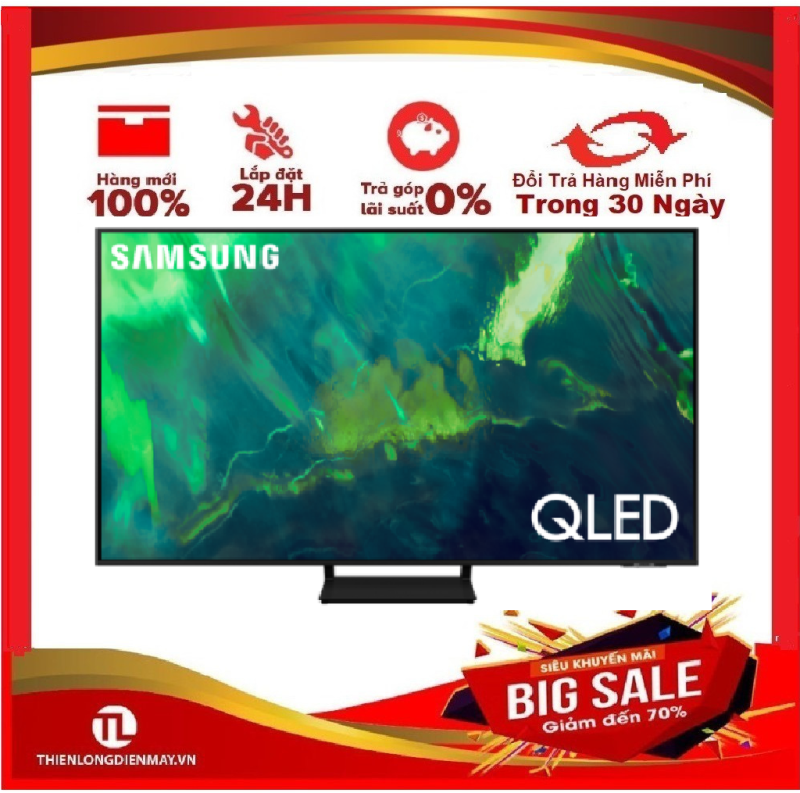 Smart Tivi QLED 4K 65 inch Samsung QA65Q70AA Mới 2021 - MIỄN PHÍ GIAO HÀNG HCM - Hệ điều hành TizenOS 6.0 Remote thông minh chính hãng